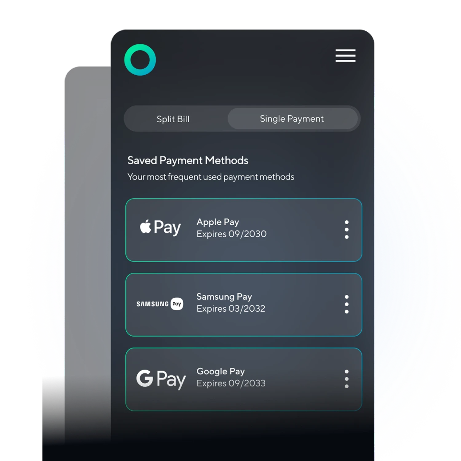 Digital card issuing illustration