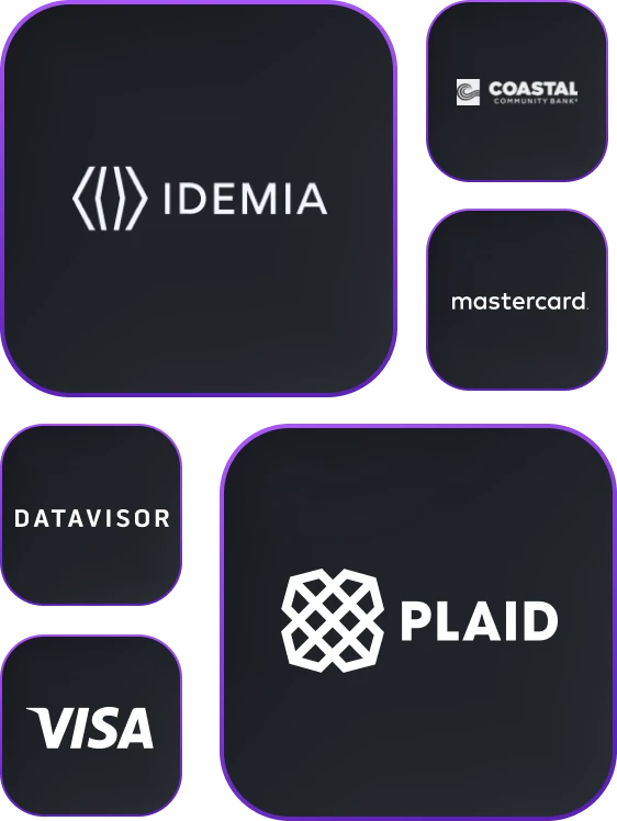 Network of integrated partner logos